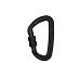 Carabiner COLT / Screw - black 