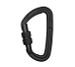 Carabiner COLT / Screw - black 